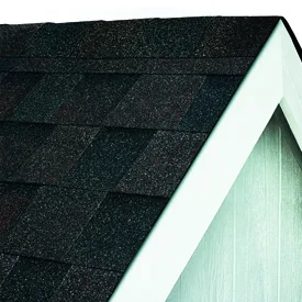 Midnight Lake Atlas Briarwood Pro shingles on a sample roof