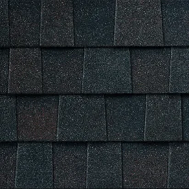 Atlas Briarwood Pro shingle swatch in Midnight Lake