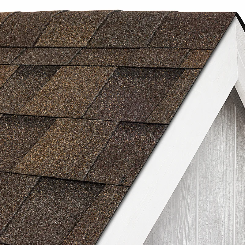 Rustic Highland Atlas Pinnacle Impact shingles on a sample roof