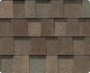Atlas Pinnacle Pristine shingle swatch in Majestic Shake