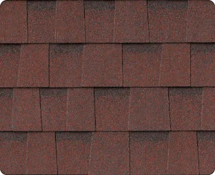 Atlas Pinnacle Pristine shingle swatch in Sunset