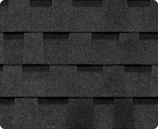 Atlas ProLam shingle swatch in Black Shadow
