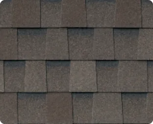Atlas ProLam shingle swatch in Weathered Wood