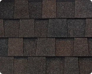 Atlas StormMaster Shake shingle swatch in Midnight Lake