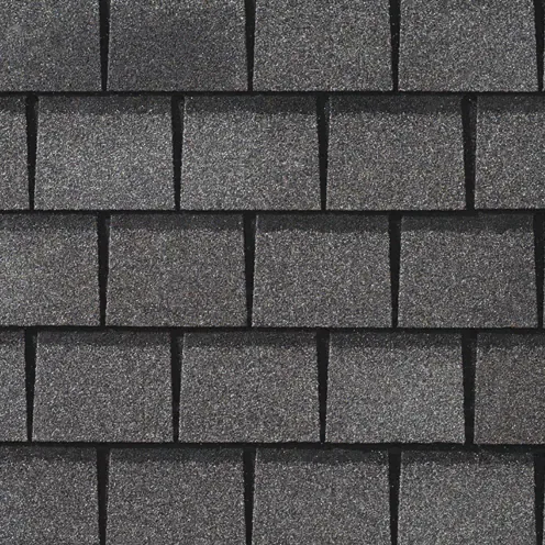 GAF Slateline shingle swatch in Antique Slate