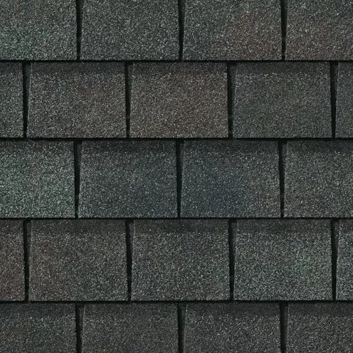 GAF Slateline shingle swatch in Royal Slate
