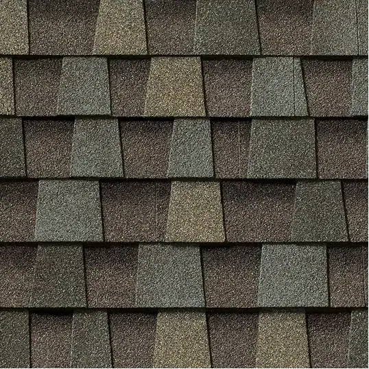 GAF Timberline HDZ shingle swatch in Sierra Sand