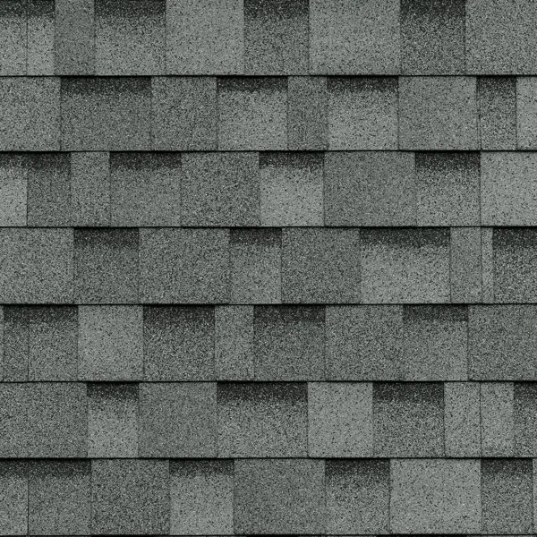IKO Cambridge shingle swatch in Dual Grey