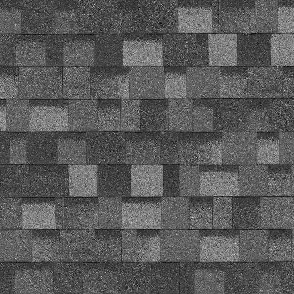 IKO Dynasty shingle swatch in Summit Grey