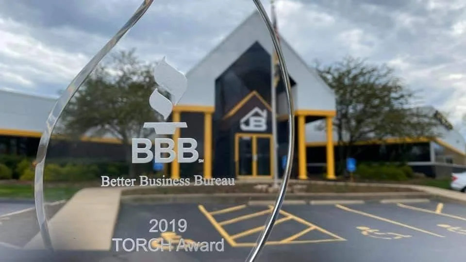 John Beal Roofing Better Business Bureau Torch Award for Ethics