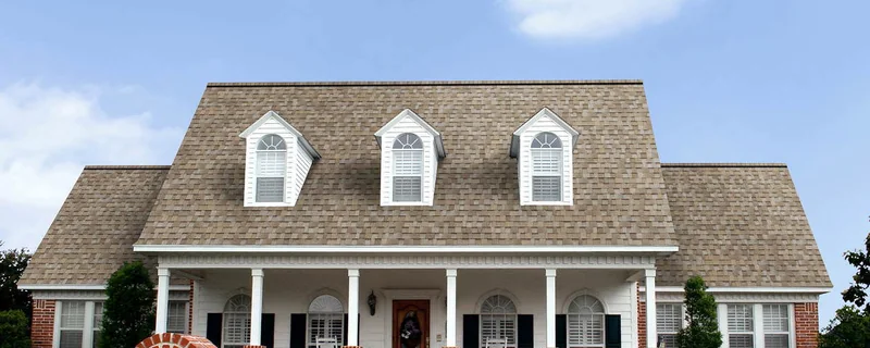 Completed architectural shingle roof replacement by BBB Torch Award winner John Beal Roofing