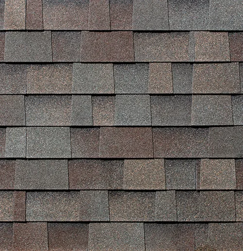 Malarkey Legacy Scotchgard shingle swatch in Natural Wood