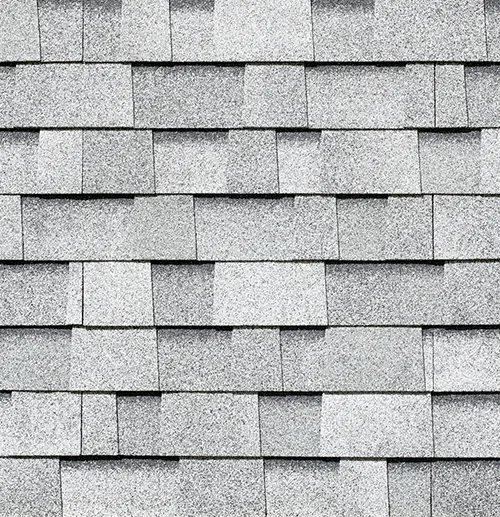 Malarkey Legacy Scotchgard shingle swatch in Silverwood