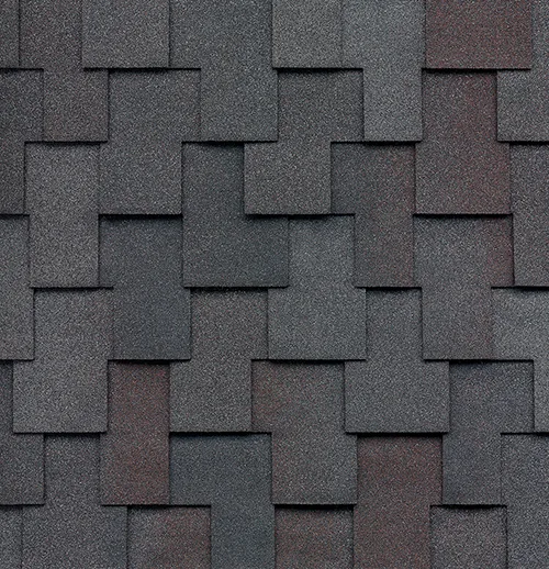 Malarkey Windsor Scotchgard shingle swatch in Black Oak