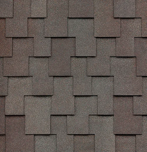 Malarkey Windsor Scotchgard shingle swatch in Heather
