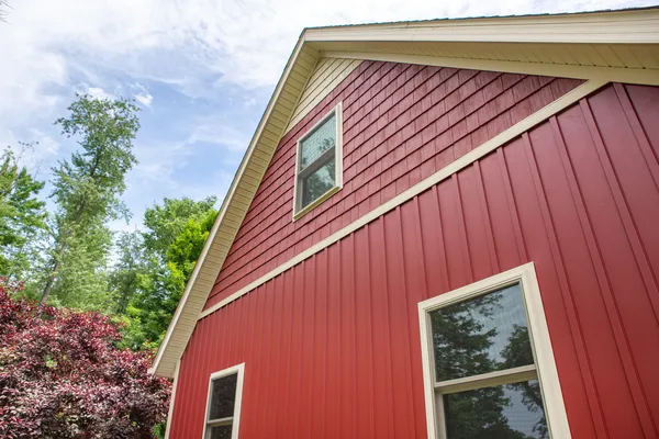 CedarMAX siding in Mountain Berry — home exterior