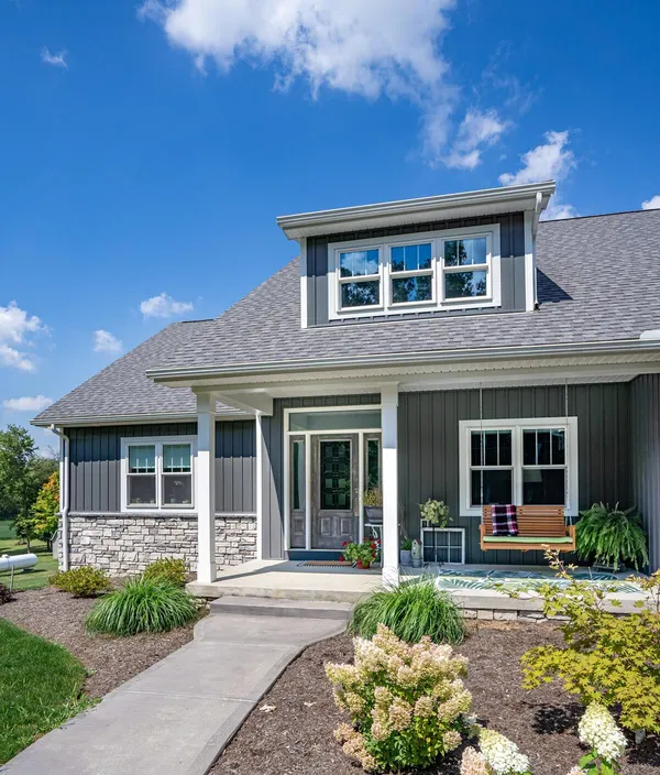 CedarMAX siding in Nightfall — home exterior