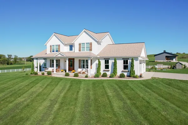 CedarMAX siding in White — home exterior