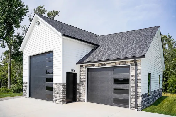 CedarMAX siding in White — home exterior