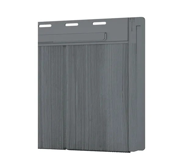 Harbor Mill siding in Myst Gray — close-up detail, John Beal Roofing siding colors