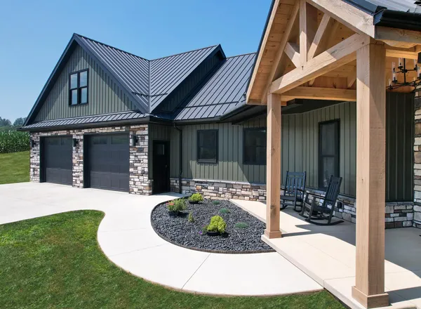 CedarMAX siding in Pine — home exterior