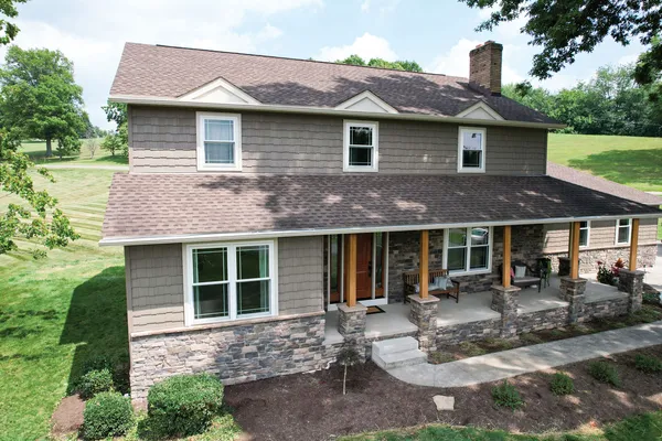 Harbor Mill siding in Pueblo — home exterior