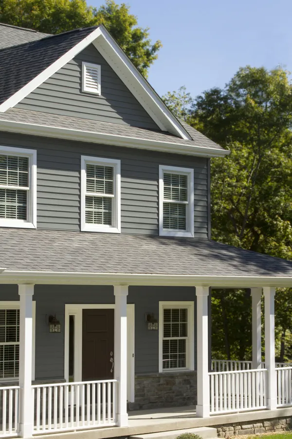 Willowbrook siding in Granite — home exterior