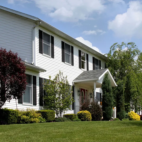 Ultra siding in White — home exterior