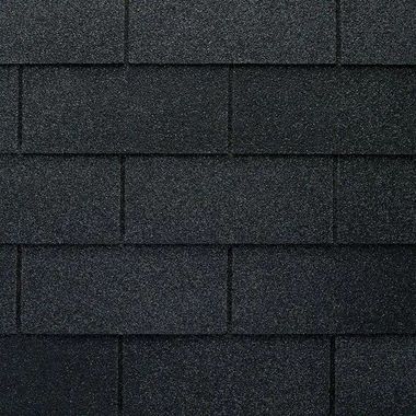 GAF Royal Sovereign Charcoal shingle color swatch as installed in Marthasville