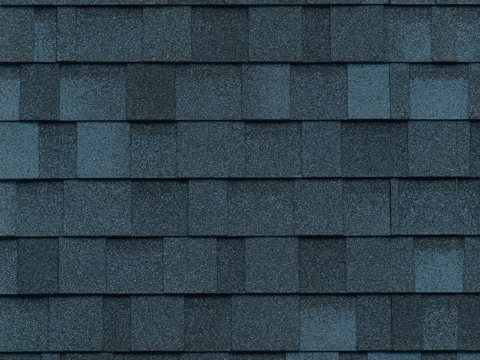 IKO Dynasty shingle in Atlantic Blue