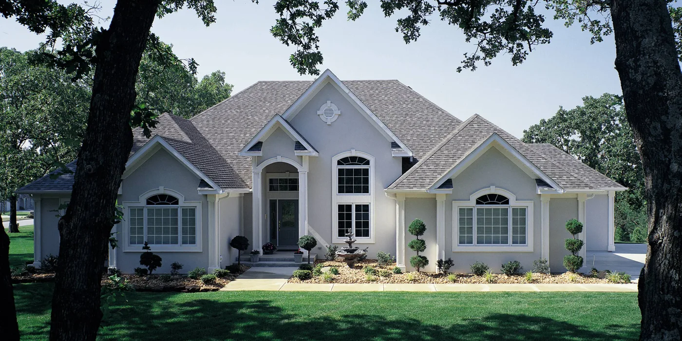 Antique Slate TAMKO shingles on a home