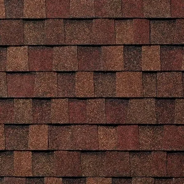 TAMKO Titan XT shingle swatch in Rustic Redwood
