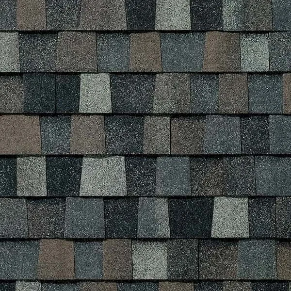 TAMKO Titan XT shingle swatch in Thunderstorm Grey